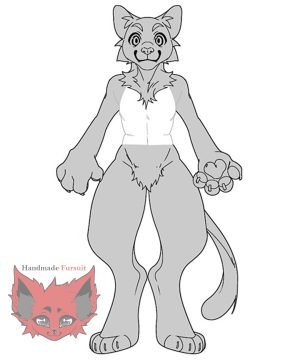 Fursuit-three-fourth-digitigrade